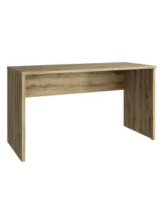 Masă PC DORSI 140, birou, 140x60x75.6 cm, PAL laminat stejar navarra | MobilaOK