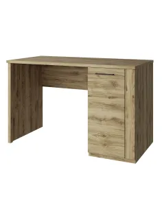 Masă PC DORSI 1D/120, birou, 120x60x75.6 cm, PAL melaminat stejar navarra | MobilaOK