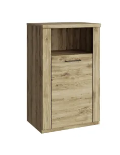 Dulap DORSI 1D, stejar navarra, pentru dormitor/hol, 58.6x41x94.6 cm, PAL | MobilaOK