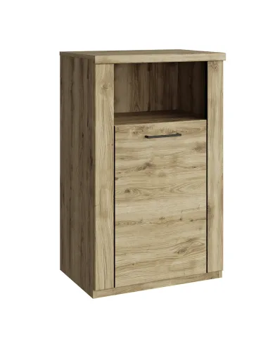 Dulap DORSI 1D, stejar navarra, pentru dormitor/hol, 58.6x41x94.6 cm, PAL | MobilaOK