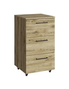 Container, DORSI 3S, living/dormitor/birou, 40.2x37x72.5 cm, PAL laminat stejar navarra | MobilaOK