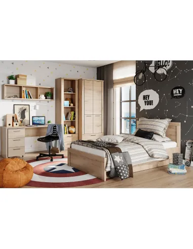 Container, DORSI 3S, living/dormitor/birou, 40.2x37x72.5 cm, PAL laminat stejar navarra | MobilaOK