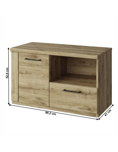 Dulap pantofi KONDELA, hol/dressing, 90.2x41x52.8 cm, PAL melaminat, DORSI | MobilaOK