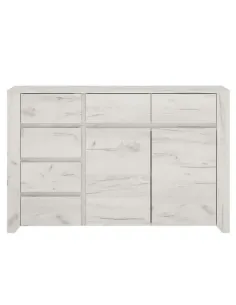 Comodă ANGEL, dormitor/hol, 118.7x76.5x40.2 cm, PAL melaminat | MobilaOK