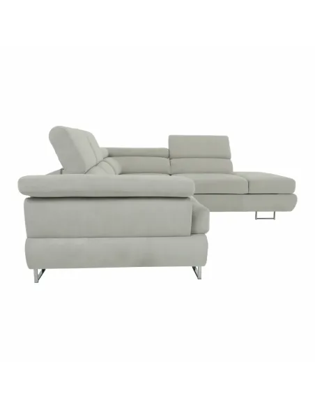 Canapea BUTON P, living, 275x225x71/85 cm, textil, KONDELA | MobilaOK