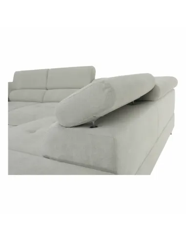 Canapea BUTON P, living, 275x225x71/85 cm, textil, KONDELA | MobilaOK
