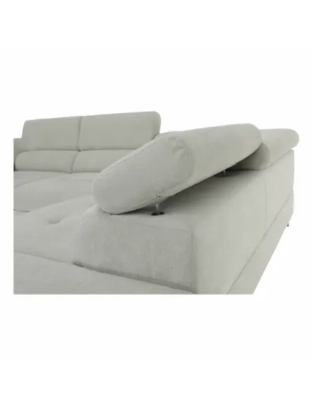 Canapea BUTON P, living, 275x225x71/85 cm, textil, KONDELA | MobilaOK