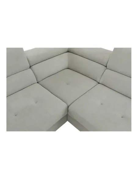Canapea BUTON P, living, 275x225x71/85 cm, textil, KONDELA | MobilaOK