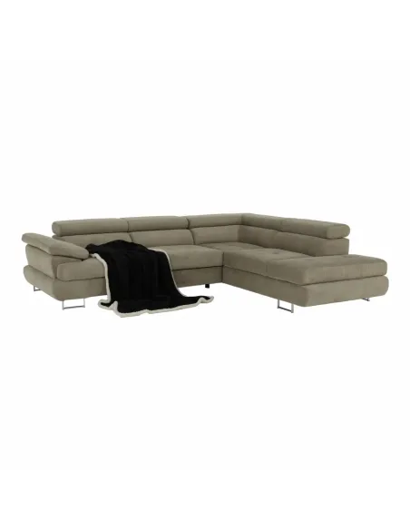 Canapea, BUTON P, living, 275x225x71/85 cm, textil, KONDELA | MobilaOK