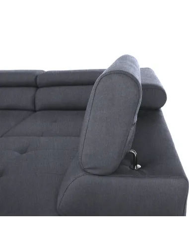 Canapea BUTON R, living, 275x225 cm, Țesătură Soro, picioare metalice | MobilaOK