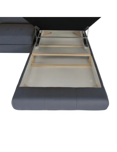 Canapea BUTON R, living, 275x225 cm, Țesătură Soro, picioare metalice | MobilaOK