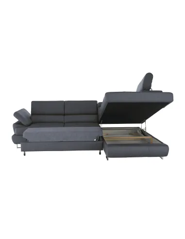 Canapea BUTON R, living, 275x225 cm, Țesătură Soro, picioare metalice | MobilaOK