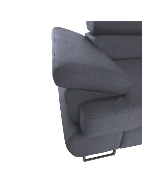 Canapea BUTON R, living, 275x225 cm, Țesătură Soro, picioare metalice | MobilaOK
