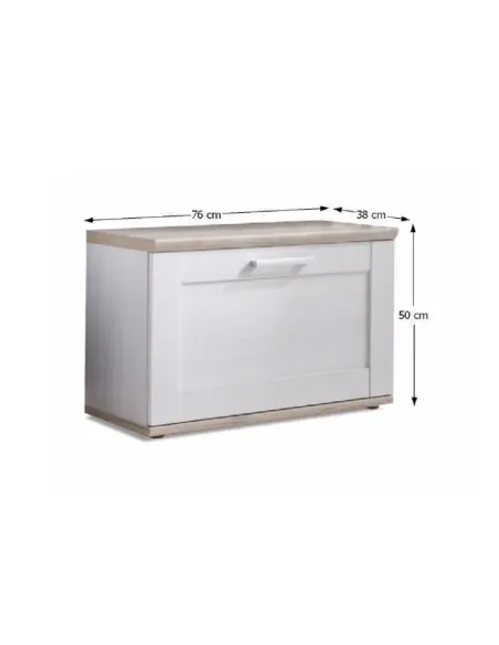 Pantofar PROVENSAL pentru hol, 76x50x38 cm, PAL înfoliat | MobilaOK