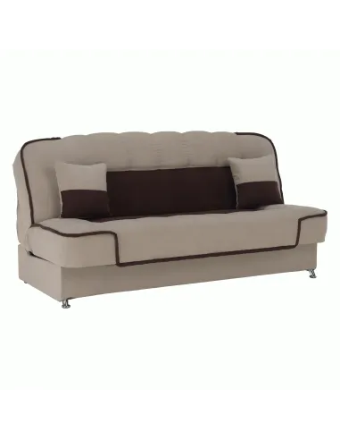 Canapea PERSI, living, 195x88x95 cm, tesatura Soro, picioare crom | MobilaOK
