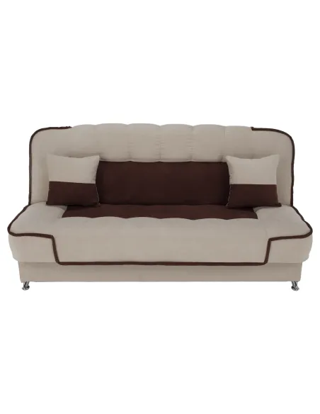 Canapea PERSI, living, 195x88x95 cm, tesatura Soro, picioare crom | MobilaOK