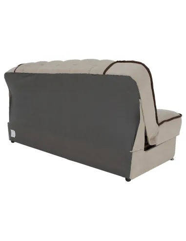 Canapea PERSI, living, 195x88x95 cm, tesatura Soro, picioare crom | MobilaOK