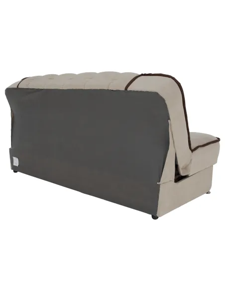 Canapea PERSI, living, 195x88x95 cm, tesatura Soro, picioare crom | MobilaOK