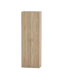 Dulap TEMPO ASISTENT NEW 007, birou/instituțional, 57x175x34 cm, PAL melaminat stejar sonoma | MobilaOK