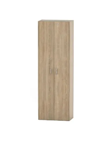 Dulap TEMPO ASISTENT NEW 007, birou/instituțional, 57x175x34 cm, PAL melaminat stejar sonoma | MobilaOK