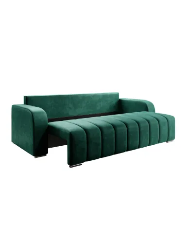 Canapea extensibilă KONDELA pentru living, 245x90x86 cm, material impermeabil | MobilaOK