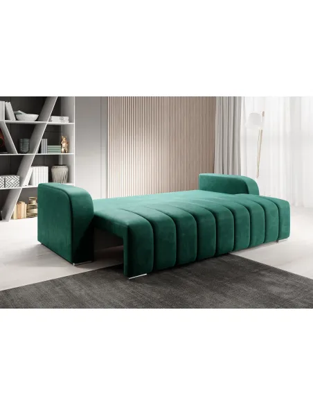 Canapea extensibilă KONDELA pentru living, 245x90x86 cm, material impermeabil | MobilaOK