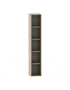 Etajeră TEMPO ASISTENT NEW 009 pentru living, dormitor, hol, 30x175x34 cm, PAL melaminat stejar sonoma | MobilaOK