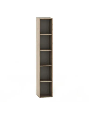 Etajeră TEMPO ASISTENT NEW 009 pentru living, dormitor, hol, 30x175x34 cm, PAL melaminat stejar sonoma | MobilaOK