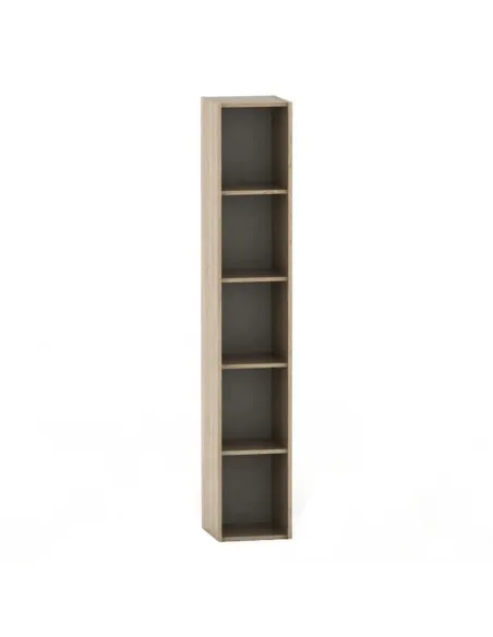 Etajeră TEMPO ASISTENT NEW 009 pentru living, dormitor, hol, 30x175x34 cm, PAL melaminat stejar sonoma | MobilaOK