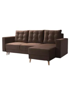 Canapea extensibilă BLEKY ROH, living, 235x145x90 cm, ţesătură Kronos 6 | MobilaOK