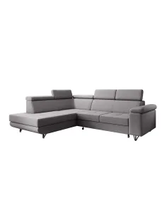 Canapea extensibilă JOGI ROH, living, 250x183x76/90 cm, spumă și stofă Soro | MobilaOK