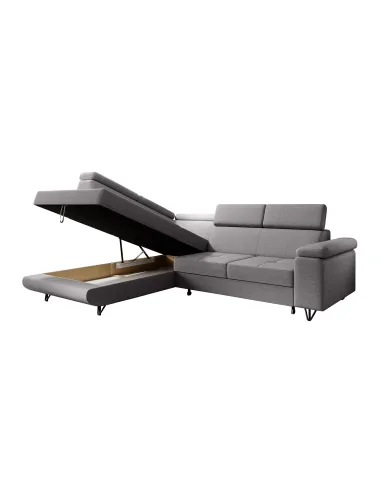 Canapea extensibilă JOGI ROH, living, 250x183x76/90 cm, spumă și stofă Soro | MobilaOK