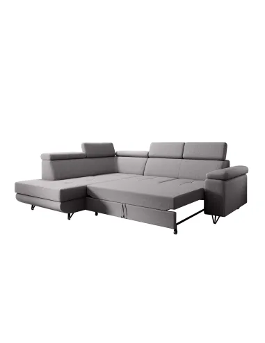 Canapea extensibilă JOGI ROH, living, 250x183x76/90 cm, spumă și stofă Soro | MobilaOK