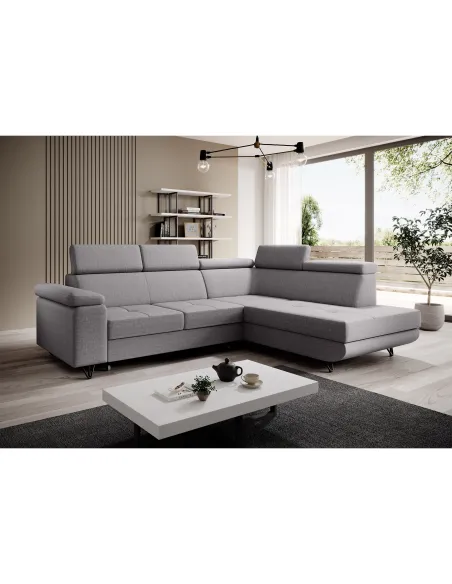 Canapea extensibilă JOGI ROH, living, 250x183x76/90 cm, stofă Soro | MobilaOK