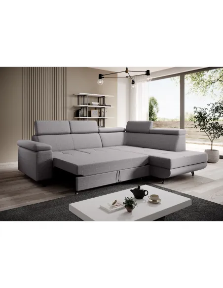 Canapea extensibilă JOGI ROH, living, 250x183x76/90 cm, stofă Soro | MobilaOK