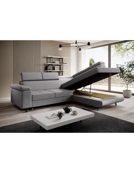 Canapea extensibilă JOGI ROH, living, 250x183x76/90 cm, stofă Soro | MobilaOK