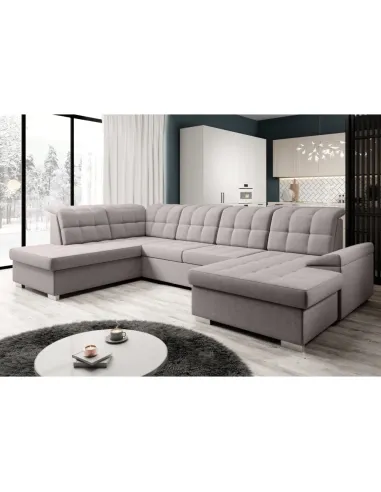 Canapea extensibilă OREO U, living, 320x202/155x88/103 cm, Ţesătură Soro 23 | MobilaOK