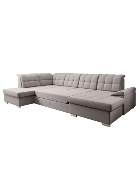 Canapea extensibilă OREO U, living, 320x202/155x88/103 cm, Ţesătură Soro 23 | MobilaOK