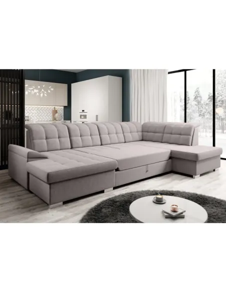 Canapea OREO U, living, 320x202x88/103 cm, Ţesătură Soro 23 | MobilaOK