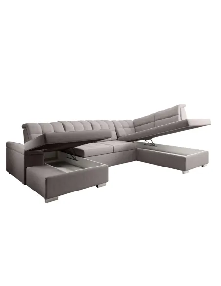 Canapea OREO U, living, 320x202x88/103 cm, Ţesătură Soro 23 | MobilaOK