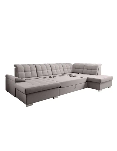 Canapea OREO U, living, 320x202x88/103 cm, Ţesătură Soro 23 | MobilaOK