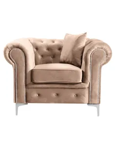 Fotoliu ROMANO living, 113x88x73 cm, stofă Velvet | MobilaOK