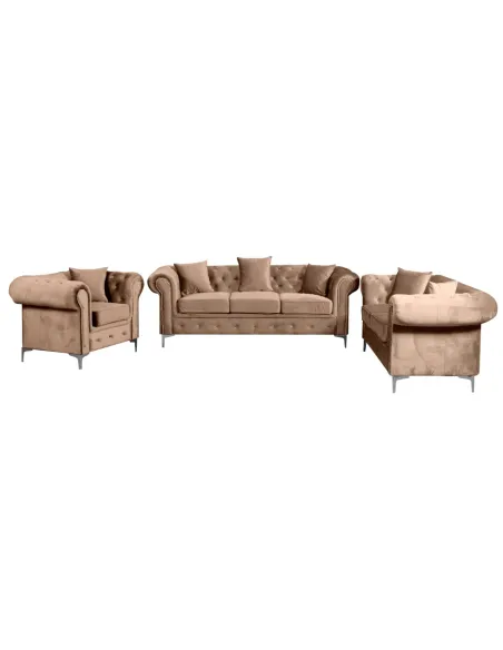 Canapea ROMANO, living, 185x88x73 cm, stofă Velvet, KONDELA | MobilaOK