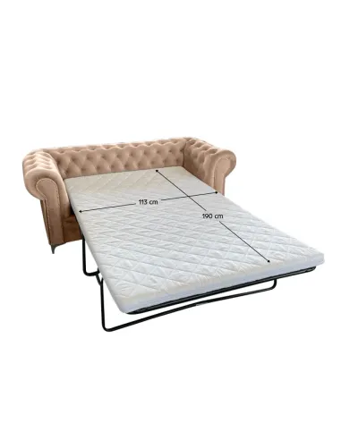 Canapea ROMANO, living, 185x88x73 cm, stofă Velvet, KONDELA | MobilaOK