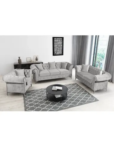 Canapea ROMANO, living, 185x88x73 cm, stofă Velvet | MobilaOK
