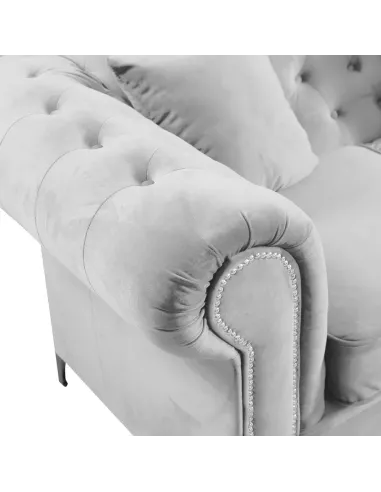 Canapea ROMANO, living, 215x88x73 cm, stofă Velvet | MobilaOK