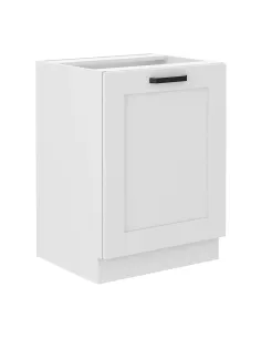 Dulap inferior, alb, LULA 60 D 1F BB | MobilaOK