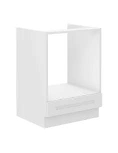 Dulap bucătărie LULA 60 D GAZ, alb, 60x52x82 cm, PAL melaminat | MobilaOK