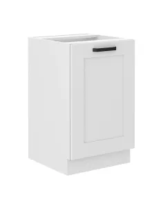 Dulap baie LULA 50, alb, 50x52x82 cm, PAL melaminat | MobilaOK