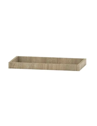Plintă dulap, TEMPO ASISTENT 031, dormitor/hol, 57x5x30 cm, PAL melaminat stejar sonoma | MobilaOK